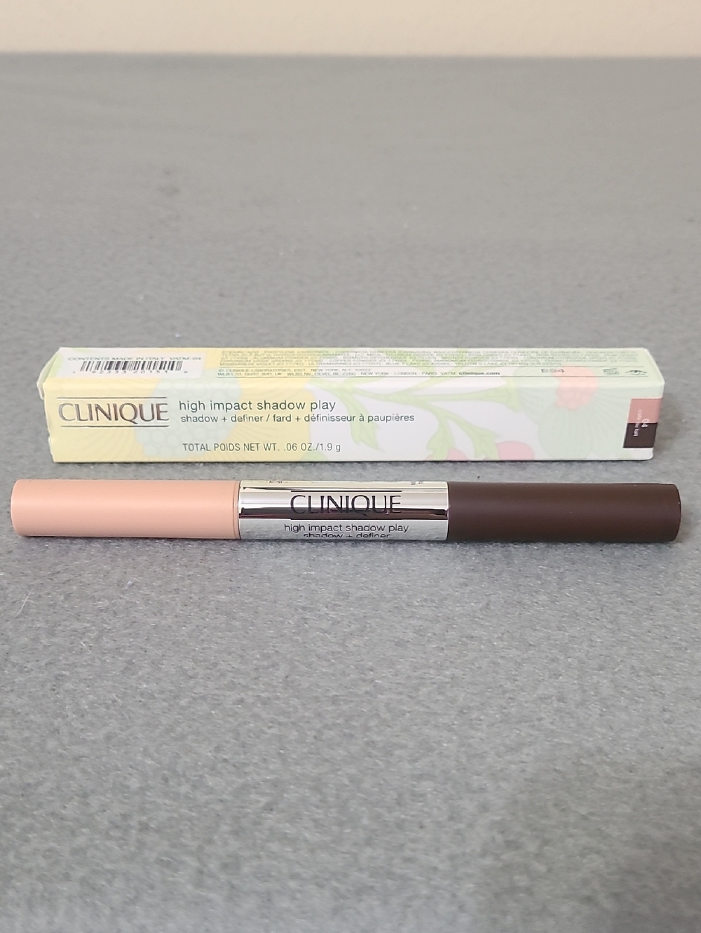 Clinique High Impact Shadow Play Eyeshadow + Definer - Cafe au Lait NEW IN BOX